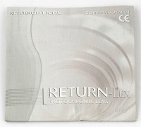 Полимерные линзы RETURN-LUX  фотохромные Grey D70