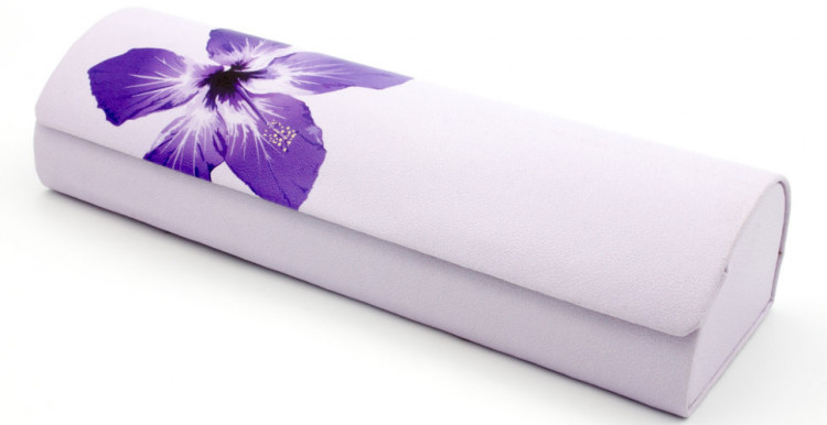 Футляр для очков W-260-16 с рисунком + салфетка