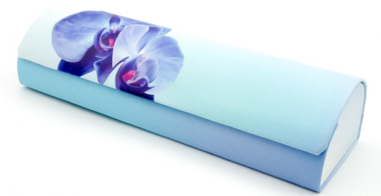 Футляр для очков W-260-18 с рисунком + салфетка