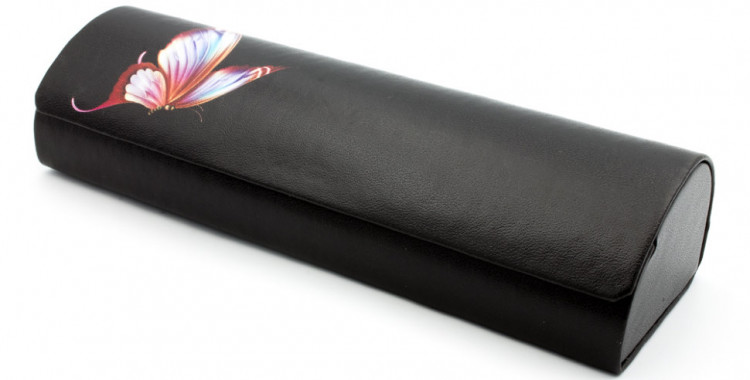 Футляр для очков W-260-19 с рисунком + салфетка