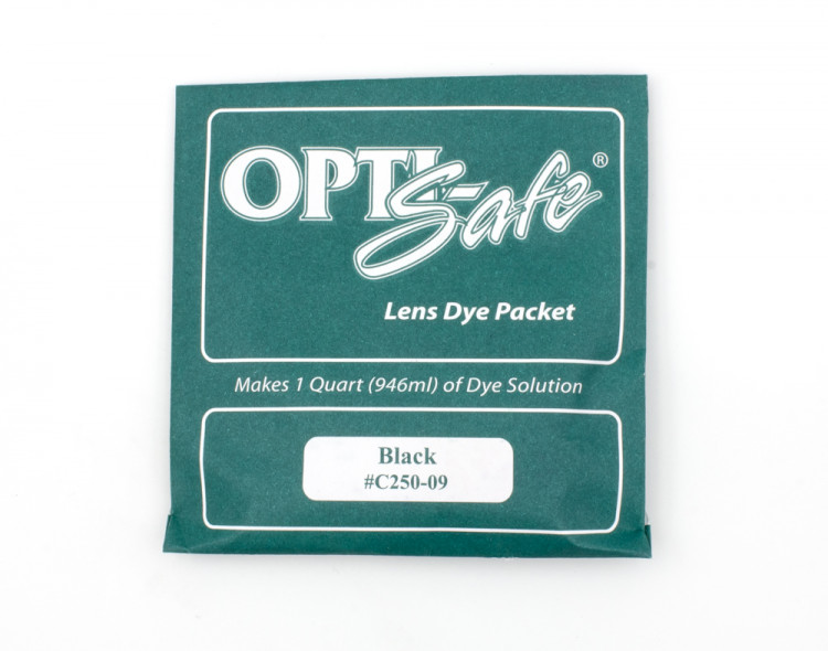 Краска OPTIsafe для линз черная 250-09