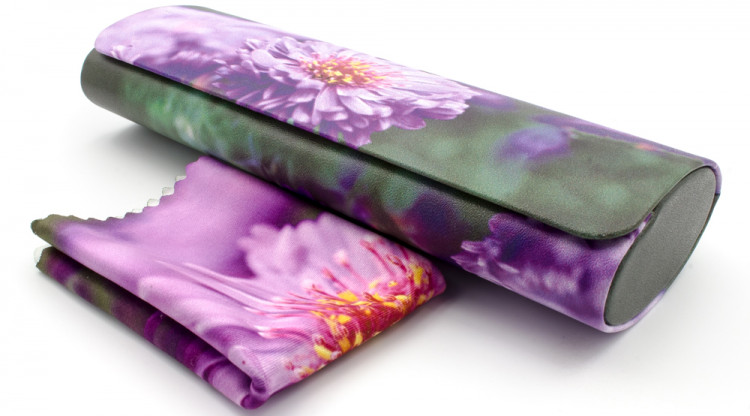 Футляр для очков W251-133 рисунок+салфетка