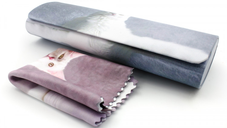 Футляр для очков W251-156 рисунок+салфетка