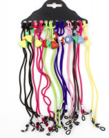 Шнурок для очков детский резиновый ( цвет в ассортименте)