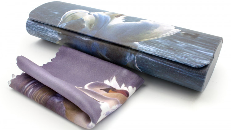 Футляр для очков W251-160 рисунок+салфетка