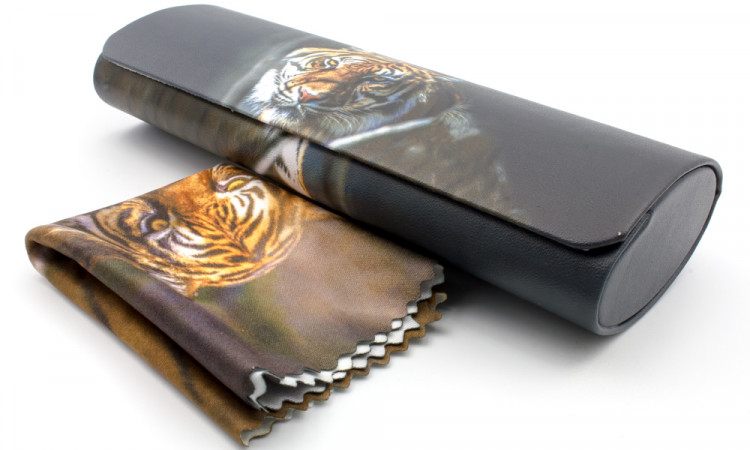 Футляр для очков W251-139 рисунок+салфетка