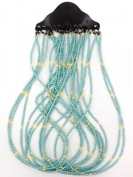 Шнурок- цепочка для очков из бусин( цвет в ассортименте)