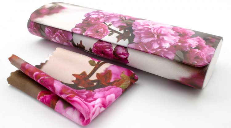 Футляр для очков W251-163 рисунок+салфетка