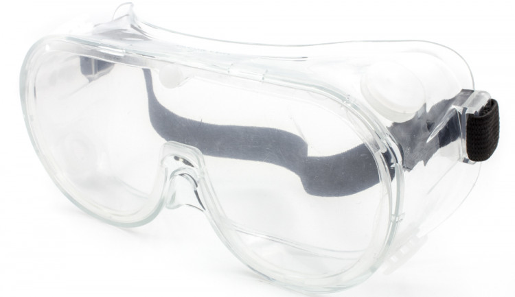 Очки защитные медицинские с вентиляционным клапаном Z 87 C1