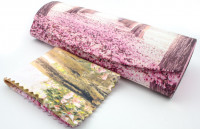 Футляр для очков W-290-27 с рисунком + салфетка