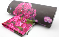 Футляр для очков W251-150 рисунок+салфетка