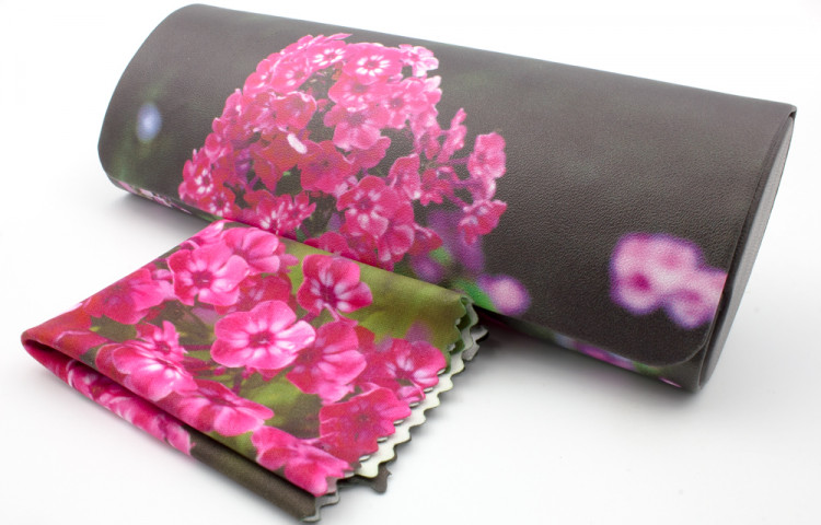 Футляр для очков W251-150 рисунок+салфетка