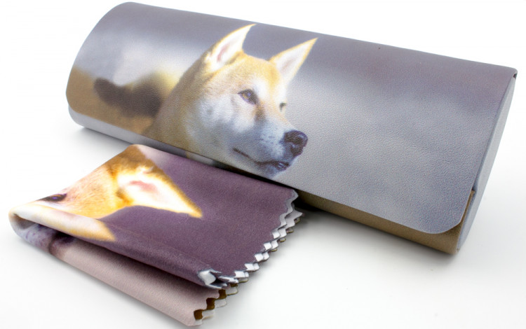 Футляр для очков W251-151 рисунок+салфетка