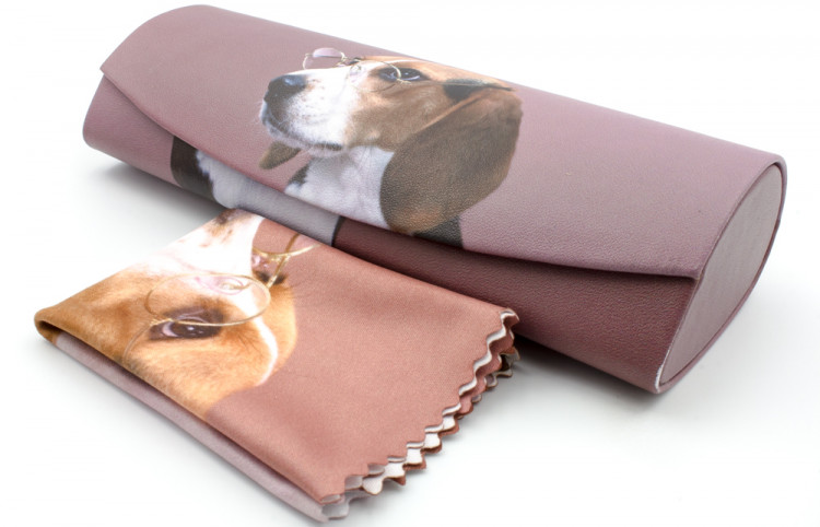 Футляр для очков W290-67 рисунок+салфетка