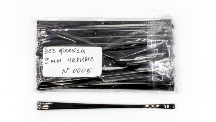 Заушники пластмассовые 9 мм. без флекса №0005