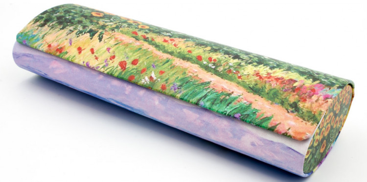 Футляр для очков W-251-15 с рисунком + салфетка