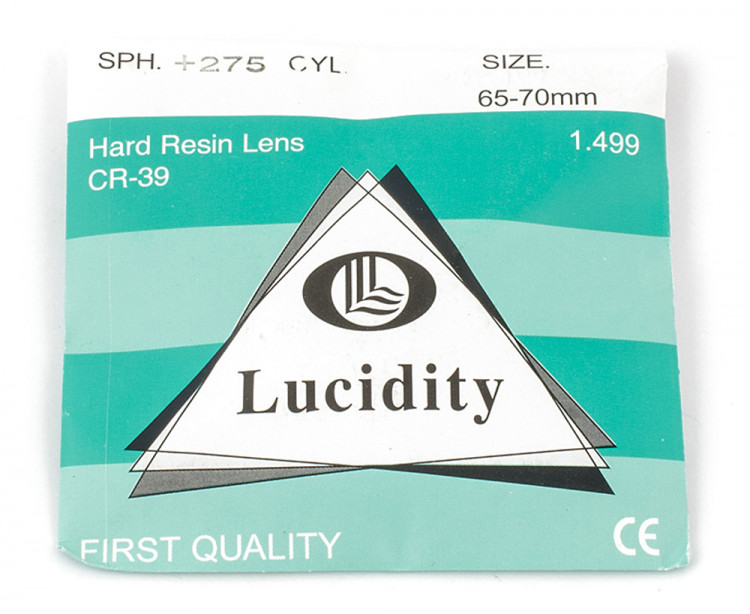 Полимерные линзы CR-39 1.49  D60