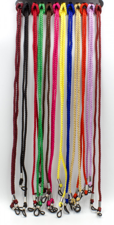 Шнурок для очков №02013 с крупным плетением