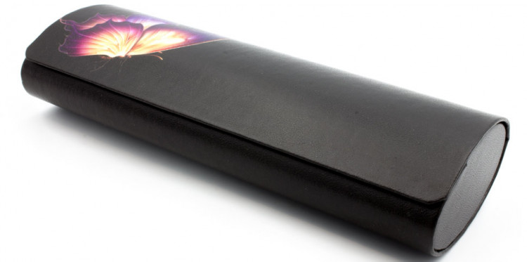 Футляр для очков W-251-25 с рисунком + салфетка