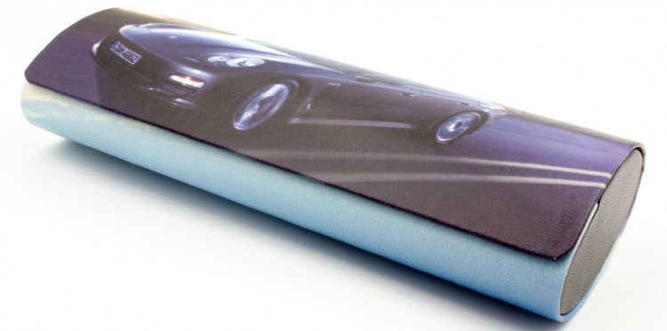 Футляр для очков W-251-28 с рисунком + салфетка