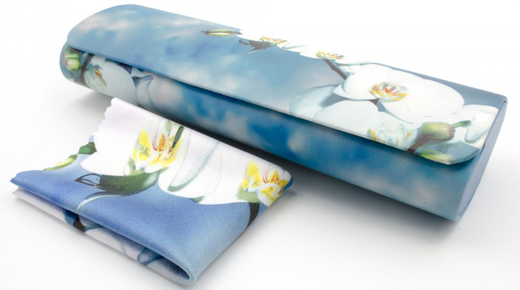 Футляр для очков W251-185 рисунок+салфетка